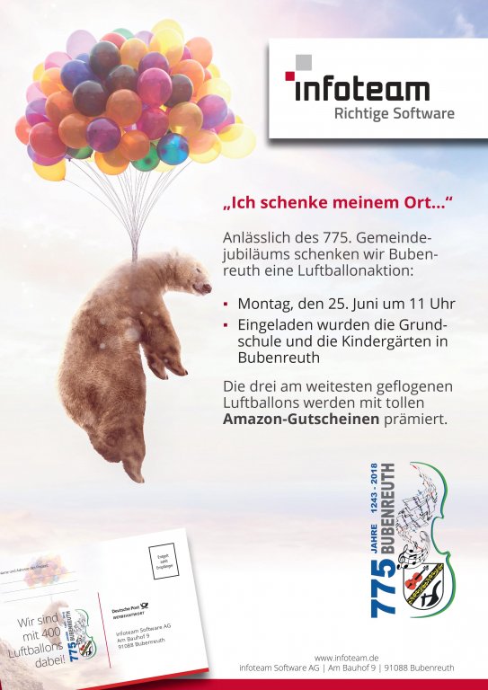 Luftballonaktion infoteam