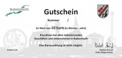 Bubenreuth-Gutschein