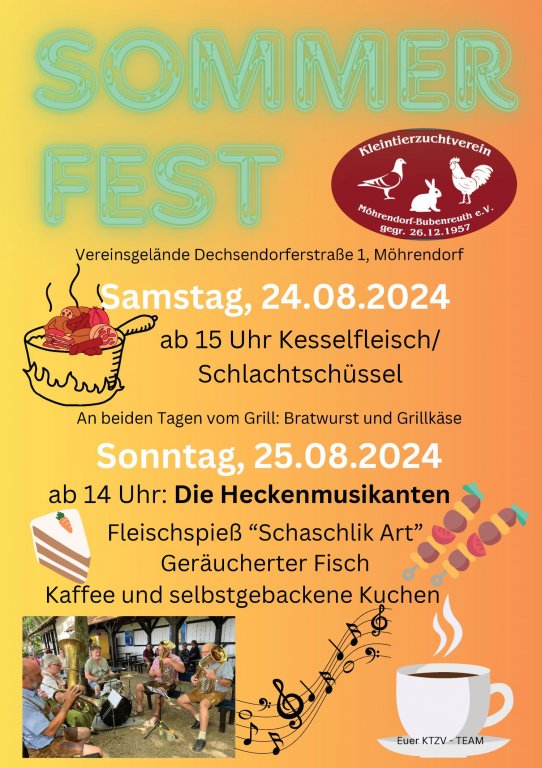Sommerfest Kleintierzuchtverein