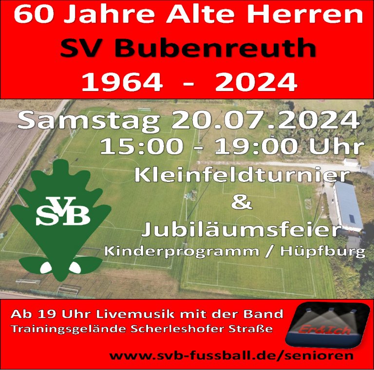 SV Bubenreuth - 60 Jahre Alte Herren