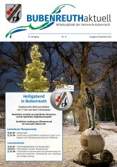 BUBENREUTH aktuell Dezember 2024_Titel
