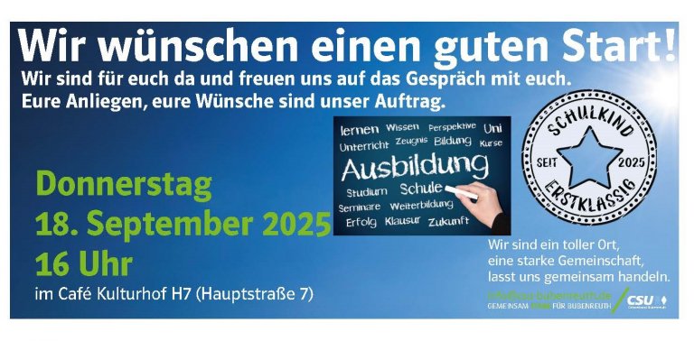 CSU Schwarzer Stammtisch September 2025