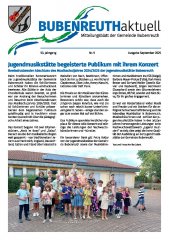 BUBENREUTH aktuell September 2025