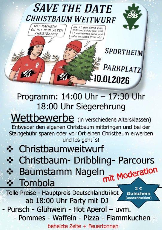 Christbaum Weitwurf - SVB