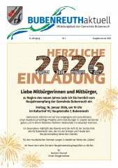 BUBENREUTH aktuell Januar 2026