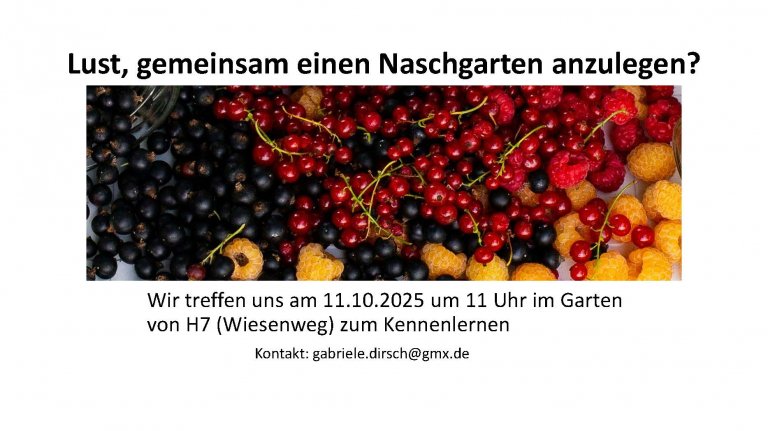 Naschgarten anlegen