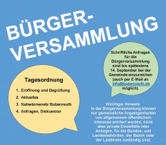 Bürgerversammlung 2025