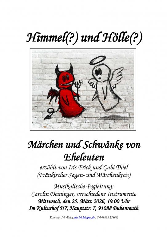 Himmel(?) und Hölle(?)