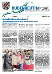 BUBENREUTH aktuell April 2026_Titel