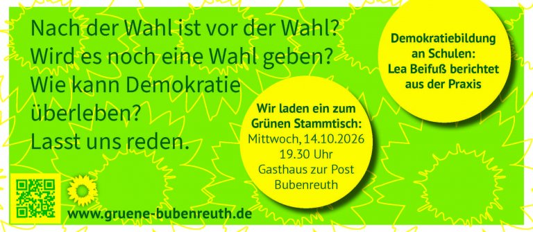 Grüner Stammtisch Oktober 2026